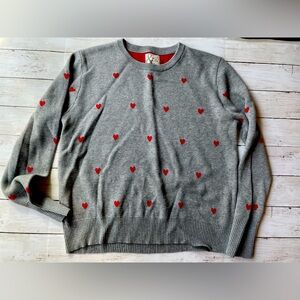 Ampersand Ave heart sweater